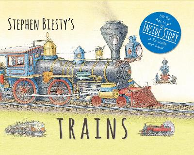 Stephen Biesty's Trains book