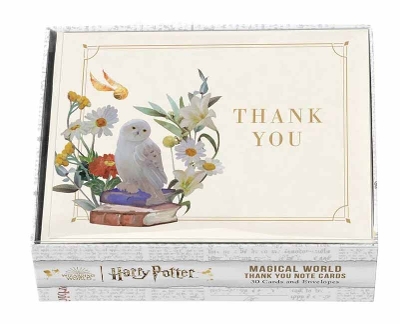 Harry Potter: Magical World Thank You Boxed Cards (Set of 30) book