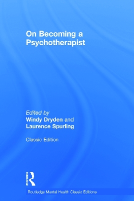 On Becoming a Psychotherapist book
