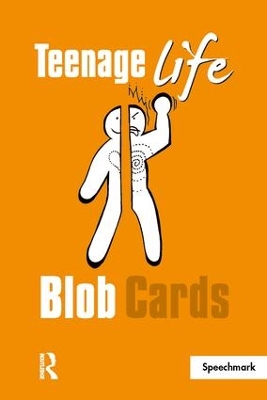 Teenage Life Blob Cards book