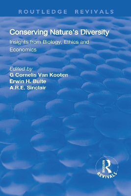 Conserving Nature's Diversity: Insights from Biology, Ethics and Economics book