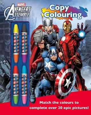 Avengers Assemble Copy Colouring Book book
