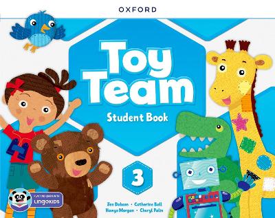 Toy Team: Level 3: Student Book with Lingokids app book
