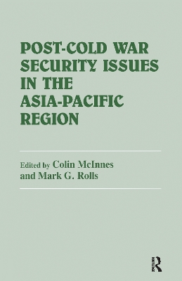 Post-Cold War Security Issues in the Asia-Pacific Region book