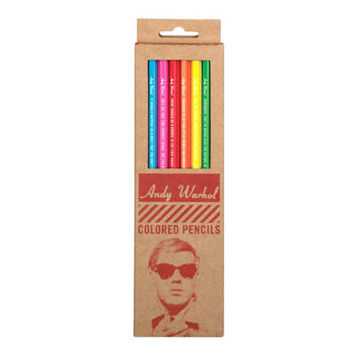 Andy Warhol Philosophy 2.0 Colored Pencils book