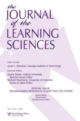 Design-based Research: Clarifying the Terms. A Special Issue of the Journal of the Learning Sciences by Sasha A. Barab