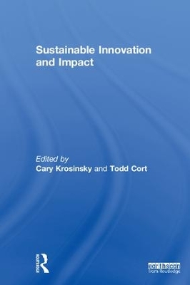 Sustainable Innovation and Impact book