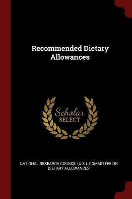 Recommended Dietary Allowances book