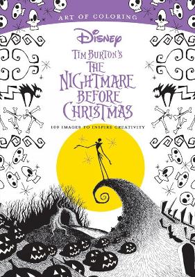 Art Of Coloring: Tim Burton's The Nightmare Before Christmas book