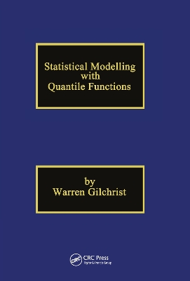 Statistical Modelling with Quantile Functions book