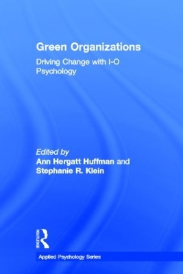 Green Organizations book