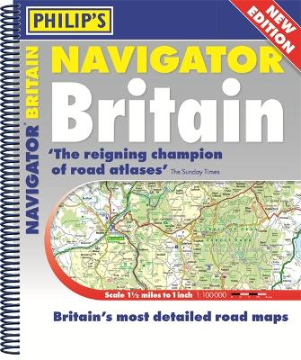 Philip's Navigator Britain Spiral Bound book