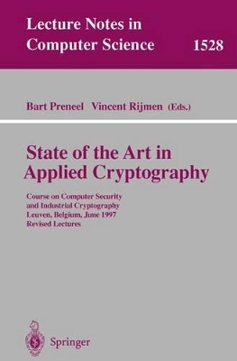 State of the Art in Applied Cryptography by Bart Preneel