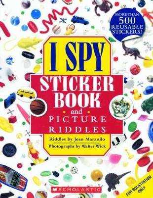 I Spy Sticker Book and Picture Riddles book