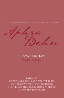 Plays 1682–1696: Volume 4, The Plays 1682–1696 book