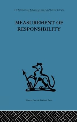 Measurement of Responsibility book