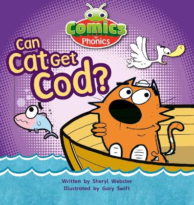 Bug Club Comics for Phonics Set 04 Pink B Can Cat Get Cod? book