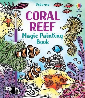 Coral Reef Magic Painting Book book