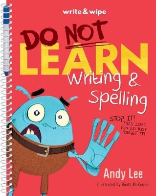 Do Not Open Learn Writing and Spelling book