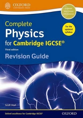 Complete Physics for Cambridge IGCSE® Revision Guide: Third Edition book