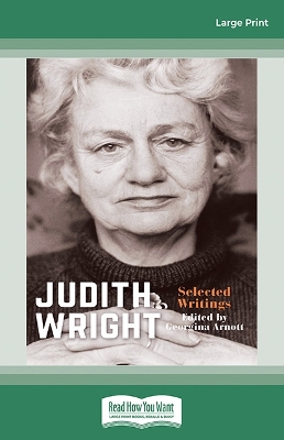 Judith Wright: Selected Writings book