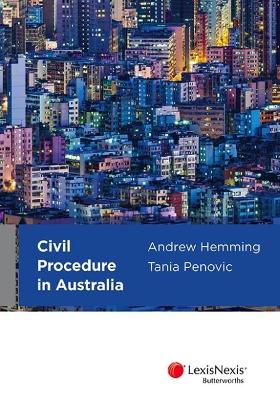 Civil Procedure in Australia book
