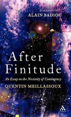 After Finitude by Dr Quentin Meillassoux