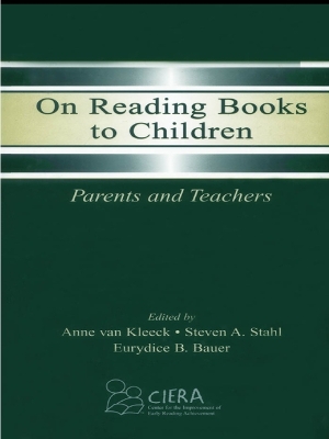 On Reading Books to Children: Parents and Teachers by Anne Van Kleeck