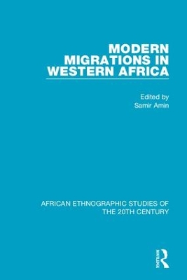 Modern Migrations in Western Africa book