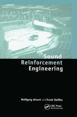 Sound Reinforcement Engineering by Wolfgang Ahnert