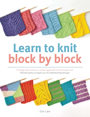 Learn to Knit Block by Block book