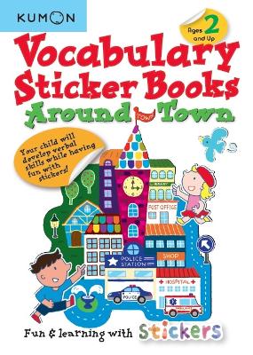 Vocabulary Sticker Books: Around Town book