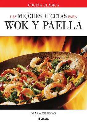 Las mejores recetas para wok y paella book