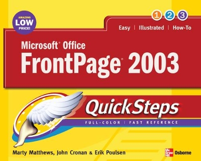 Microsoft Office FrontPage 2003 QuickSteps book