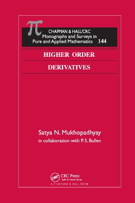 Higher Order Derivatives book