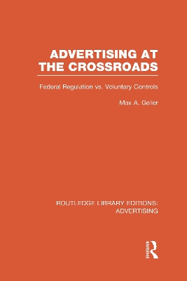 Advertising at the Crossroads book