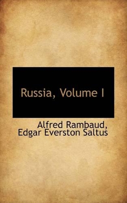 Russia, Volume I book