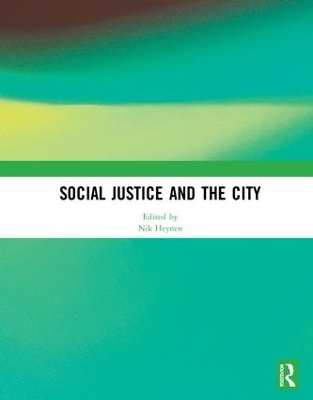 Social Justice and the City book