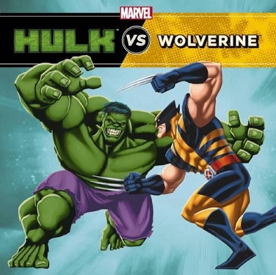 Marvel Hulk vs Wolverine book