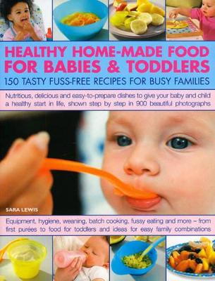 Healthy Home-Made Food for Babies and Toddlers book