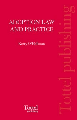 Adoption Law and Practice book