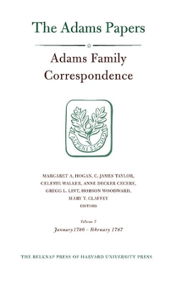 Adams Family Correspondence book