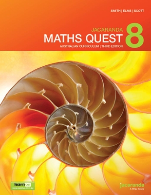 Jacaranda Maths Quest 8 Australian Curriculum 3E LearnON & Print book