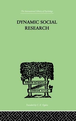 Dynamic Social Research book