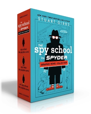 The Spy School vs. Spyder Graphic Novel Collection (Boxed Set): Spy School the Graphic Novel; Spy Camp the Graphic Novel; Evil Spy School the Graphic Novel by Stuart Gibbs