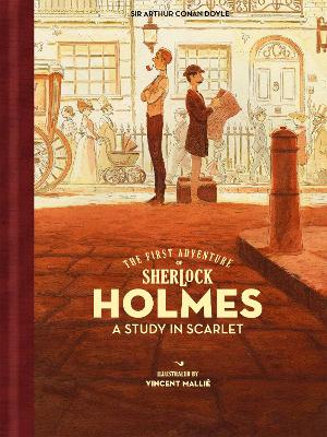 The First Adventure of Sherlock Holmes: A Study in Scarlet book