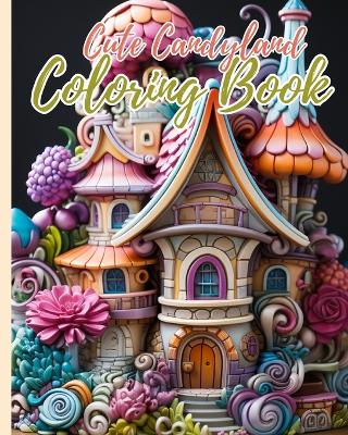 Cute Candyland Coloring Book: Candyland - the Coloring Book with cute and sweets, In the Land of Candy Book book