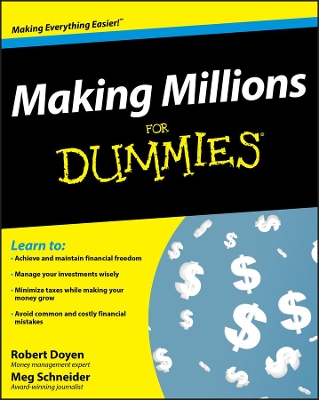 Making Millions For Dummies book