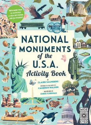 National Monuments of the USA Activity Book: With More Than 25 Activities, a Fold-Out Poster, and 30 Stickers! book