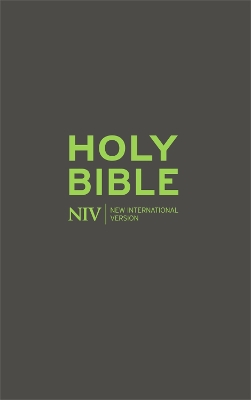 NIV Popular Soft-tone Bible with Zip book